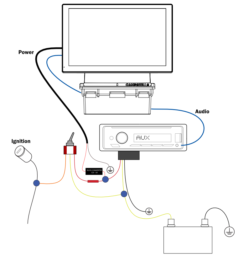 CARPURIDE C98 installation diagram